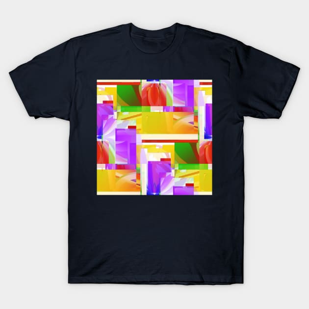 Warm and colorful, with tulips T-Shirt by TiiaVissak